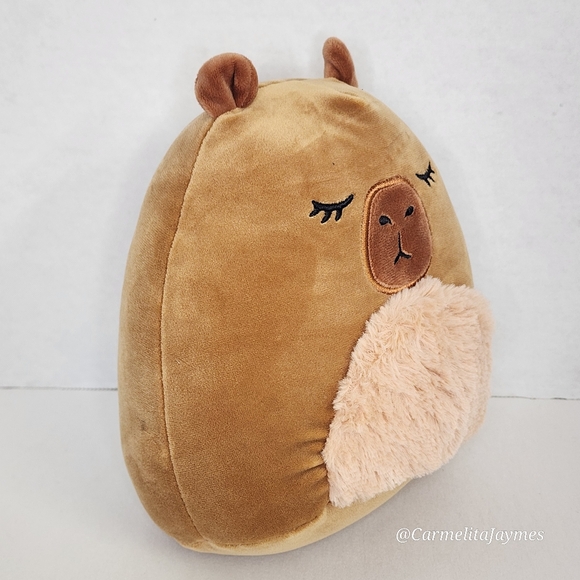 LIJJIAN 🐻 Brown 8" Capybara Original Squishmallow ☆ NWT ☆ - Picture 6 of 7